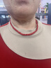 七寶緣天然紅珊瑚項鏈多圈手鏈手串本命年送媽媽送老婆生日禮物送長(cháng)輩 瓊枝·珊瑚管+珠三轉項鏈 QBSDN0029 曬單實(shí)拍圖