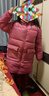笛莎（DEESHA）童裝女童羽絨服2025冬季款兒童中長(cháng)加厚保暖工裝羽絨服大童女孩 曬單實(shí)拍圖