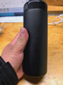 米家 保溫杯 316不銹鋼水杯 男女士杯子 大容量茶杯便攜 350ml黑色 曬單實(shí)拍圖