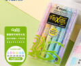 百樂(lè )（PILOT）可擦熒光筆劃重點(diǎn)筆不暈染學(xué)生用彩色記號筆標記筆文具套裝手賬輪廓筆文具SW-FL-S6-2 嫩色系6色 曬單實(shí)拍圖