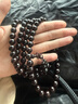 檀境帶金星印度小葉紫檀手串8mm男女款手鏈佛珠 高油密老料檀香紫檀 曬單實(shí)拍圖