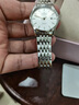 依波簡(jiǎn)約休閑鋼帶女士時(shí)尚鐘表情侶表白色石英女表51721426 曬單實(shí)拍圖