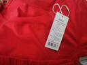 京東京造【云柔棉10A抑菌】新疆棉保暖內衣秋衣秋褲女本命年馬年騏驥紅M 曬單實(shí)拍圖