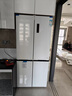 美菱（MeiLing）487升十字對開(kāi)四開(kāi)門(mén)超薄零嵌入式冰箱一級能效雙變頻無(wú)霜底部散熱補貼冰箱BCD-487WP9CZX 曬單實(shí)拍圖