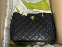 Tory Burch  湯麗柏琦【線(xiàn)上專(zhuān)享】 WILLA 鏈條托特包女包TB 148250 黑色 001 OS 曬單實(shí)拍圖