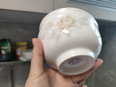 景黛景德鎮陶瓷米飯碗家用高顏值中式簡(jiǎn)約防燙大湯碗菜盤(pán)魚(yú)盤(pán)骨瓷餐具 4.5英寸金鐘碗10個(gè) 曬單實(shí)拍圖