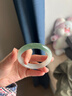慕僑西“墨青含潤”翡翠手鐲油青飄花玉手鐲寬邊女款緬甸冰種平安鐲處理 “墨青含潤”翡翠手鐲 58mm-59mm（現貨現發(fā)） 曬單實(shí)拍圖