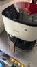 美的（Midea）空氣炸鍋免翻面 5.3LAI智能烹飪蒸汽嫩炸 空氣炸鍋蒸烤一體 可視大視窗  家用大容量 MF-KZC5388 曬單實(shí)拍圖