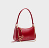 CHARLES&KEITH26春新品新年系列鏈條腋下包斜挎包包女包婚包CK2-80151362-D Tomato Red番茄朱紅 S 曬單實(shí)拍圖