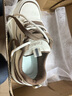 鴻星品尓克女鞋踩屎感真皮運動(dòng)鞋春秋厚底顯腳小碼老爹鞋百搭跑步休閑鞋 卡其單鞋A28 37 曬單實(shí)拍圖
