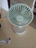 格力（GREE）USB可充電風(fēng)扇臺式手持迷你桌面小風(fēng)扇便攜辦公戶(hù)外露營(yíng)辦公室家用臺夾扇電扇FSTZ-1201A6 曬單實(shí)拍圖
