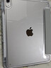 閃魔適用ipad air7/6保護套11英寸M3芯片2025/24款ipad air7保護殼蘋(píng)果透明亞克力灰色 曬單實(shí)拍圖
