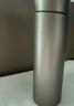 胖東來(lái)同款純鈦保溫杯商務(wù)直身杯茶水分離大容量水杯茶杯水壺500ml禮物 鈦本色【白盒包裝】 500ml 曬單實(shí)拍圖