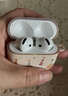 Smorss適用AirPods4保護套蘋(píng)果四代保護套無(wú)線(xiàn)藍牙耳機保護殼 全包防摔減震防塵卡通男女高級感軟殼 餅干 曬單實(shí)拍圖