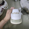 adidas ENTRAP美式校園風(fēng)運動(dòng)少年感復古籃球風(fēng)板鞋男女阿迪達斯   白色/紅色   42 曬單實(shí)拍圖