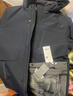 羅蒙（ROMON）鵝絨羽絨服男爸爸裝厚款保暖秋冬商務(wù)休閑可脫內膽高端休閑羽絨服 曬單實(shí)拍圖