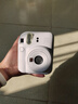 富士（FUJIFILM）instax  mini12 一次成像 立拍立得相機 mini12 茉莉白 套餐八（官方標配+相機包+相冊+白邊相紙20張） 曬單實(shí)拍圖