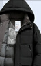雅鹿【高充絨200G】羽絨服男2025冬季極寒加厚保暖休閑中長(cháng)款冬裝外套 曬單實(shí)拍圖