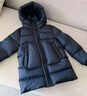 巴布豆（BOBDOG）金標短款兒童羽絨服男女中小童2025冬季新款防風(fēng)加厚A類(lèi)95絨外套 黑色 【防風(fēng)門(mén)襟款】 110 推薦【身高90-100cm】 曬單實(shí)拍圖