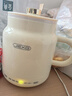 JIEXG養生壺 熱牛奶杯 養生杯 煮茶花茶銀耳靜音 熱牛奶神器燒水壺辦公室燒水杯 熱奶杯 0.8L 【升級容量】多功能燉煮 曬單實(shí)拍圖