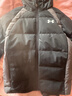 安德瑪（Under Armour）童裝運動(dòng)保暖休閑風(fēng)格羽絨服 青少年面包服外套 黑色 160 充絨量128g 曬單實(shí)拍圖