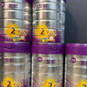 a2至初2段奶粉較大嬰幼兒配方奶粉6-12月850g*6罐二段奶粉乳鐵蛋白 曬單實(shí)拍圖
