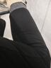 浪莎25年秋冬新品羽絨褲女外穿東北鵝絨羊毛保暖褲特厚加絨顯廋小黑褲 曬單實(shí)拍圖