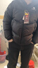 駱駝火山PRO鵝絨服迪麗熱巴同款男女羽絨服加厚連帽外套M35CR07101 曬單實(shí)拍圖