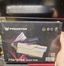 宏碁掠奪者（PREDATOR）32G(16G×2)套裝 DDR5 6000頻率 臺式機內存條 Hermes冰刃系列 RGB燈條(C28) 石耀黑 AI電腦配件 曬單實(shí)拍圖