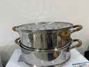 物芯質(zhì)造316L不銹鋼蒸鍋家用大容量加厚蒸籠多層蒸屜蒸包子饅頭灶具通用 316L蒸鍋 30cm 曬單實(shí)拍圖