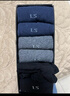 浪莎襪子男純棉男襪抗菌全棉舒適黑色男士襪子中筒商務(wù)休閑棉襪6雙裝 曬單實(shí)拍圖