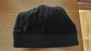361°針織帽子冬季男加絨防寒滑雪騎行護耳保暖帽加厚毛線(xiàn)帽女 曜石黑 曬單實(shí)拍圖