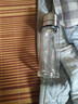 ZSR高硼硅雙層玻璃杯一鍵開(kāi)蓋車(chē)載防止摔茶杯茶水分離鋼化玻璃泡茶杯 【雙層】一鍵開(kāi)蓋-400毫升-升級 曬單實(shí)拍圖