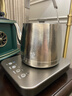 鳴盞純鈦全自動(dòng)底部上水智能電熱水壺茶臺電水壺泡茶提梁燒水壺專(zhuān)茶專(zhuān)溫辦公家用恒溫煮水壺茶爐MZ172 0.8L MZ172（純鈦提梁上水壺月光銀） 曬單實(shí)拍圖