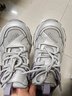 百思圖25秋老爹鞋時(shí)尚厚底增高女休閑鞋B6091CM5 灰/紫 39 曬單實(shí)拍圖