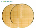 奧美優(yōu)餃子托盤(pán)餃子簾2個(gè)蓋簾放餃子的簾子家用竹制水餃篦子餃子墊子 曬單實(shí)拍圖