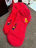 內小伴馬年本命年紅襪子女短襪情侶結婚新年過(guò)年純色棉襪5雙騏驥虹 曬單實(shí)拍圖