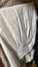 UR夏季新款女裝簡(jiǎn)約氣質(zhì)百褶寬松高腰垂感半裙UWG550079 本白 L 曬單實(shí)拍圖