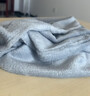 加厚法蘭絨毛毯蓋毯辦公室午睡毯空調披肩沙發(fā)毯子單雙人四季通用 灰色 【加厚升級】70x100cm蓋肚毯 曬單實(shí)拍圖