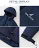 NAUTICA諾帝卡童裝 男女童羽絨服秋冬季兒童外套面包服大童連帽高蓬云盾 藏青 170 曬單實拍圖