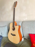 BROOK 布洛克v12吉他單板民謠吉他面單木吉他初學(xué)者樂(lè )器 41英寸原木色缺角V12N-DCM 曬單實(shí)拍圖