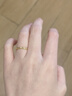 周六福碎碎冰冰足金999黃金戒指女生日禮物計價(jià)A0113247 13號 約1.84g 曬單實(shí)拍圖