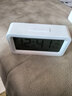 得力充電款電子智能鬧鐘背光大鬧鈴家用學(xué)生多功能溫濕度計大屏床頭鐘 開(kāi)學(xué)升學(xué)季必備 白 LE103A 曬單實(shí)拍圖