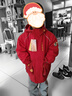 巴拉巴拉童裝兒童外套男童2026新款春秋裝新年季戶(hù)外搖粒絨兩件套防潑水潮 中國紅60611 120 曬單實(shí)拍圖
