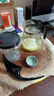 飄逸杯內膽泡茶壺茶倉配件茶水分離食品級PC過(guò)濾網(wǎng)沖茶器按壓內膽 適配【1000ML】 PC茶倉：升級可拆洗濾網(wǎng)&贈手把 曬單實(shí)拍圖
