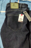 啄木鳥(niǎo)牛仔褲男春秋冬季新款寬松加絨休閑高端直筒褲男青年彈力長(cháng)褲子男 藍灰加絨 32 （建議130-155斤） 曬單實(shí)拍圖