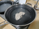 康巴赫（KOBACH）炒鍋不粘鍋316L不銹鋼炒菜鍋34cm加大號少油煙平底燃氣電磁爐通用 曬單實(shí)拍圖