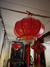 新新精藝新年燈籠仿羊皮大紅燈籠春節過(guò)年裝飾陽(yáng)臺大門(mén)福字店鋪商場(chǎng)宮燈 曬單實(shí)拍圖