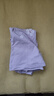 戴維貝拉（DAVE＆BELLA）女童短袖t恤兒童上衣薄款小童打底衫夏裝新款純棉寶寶衣服童裝 紫色【現貨】 110 cm（建議身高100-110cm） 曬單實(shí)拍圖