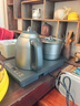 TILIVING(鈦立維)鈦電茶爐全自動(dòng)上水電熱水壺茶臺燒水壺一體機煮茶器 1.3L純鈦燒水壺具超值套裝8件 曬單實(shí)拍圖